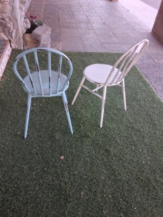 Silla de Hierro Estilo Vintage