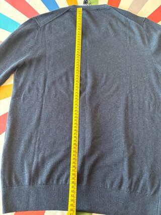 Jersey fino Purificacion Garcia azul Talla S