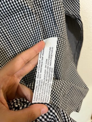 Camisa Zara Man Vichy