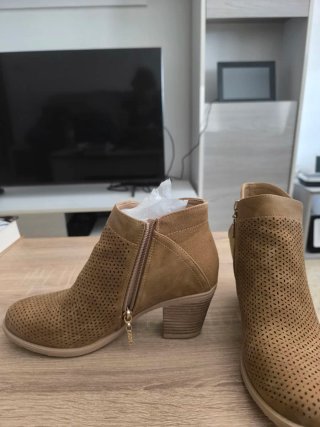 Botines beige primavera/verano (un solo uso)