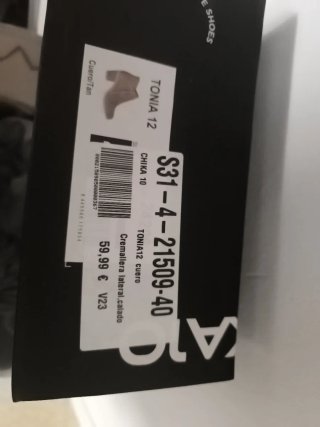 Botines beige primavera/verano (un solo uso)