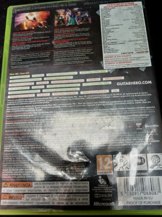 Guitar Hero Warriors of Rock Xbox 360