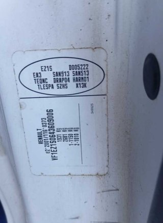 Piloto tras der 265500012r renault megane 476423