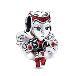 Charm Bruja Escarlata Wanda Maximoff Pandora Plata