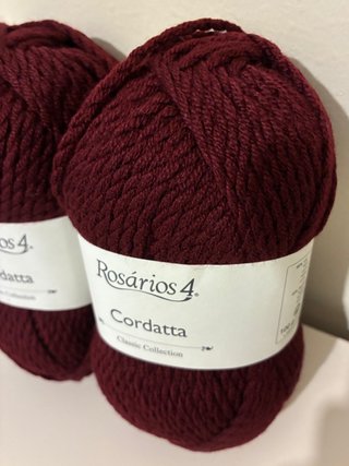 Lote 2 madejas lana Cordatta de Rosarios4