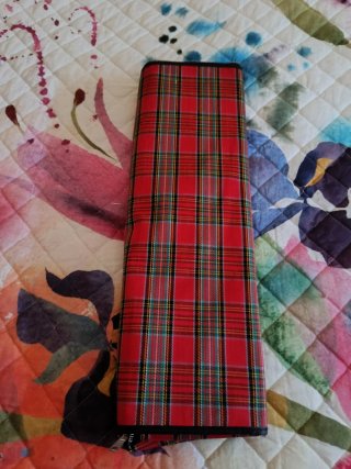 Maleta Vintage Tartán