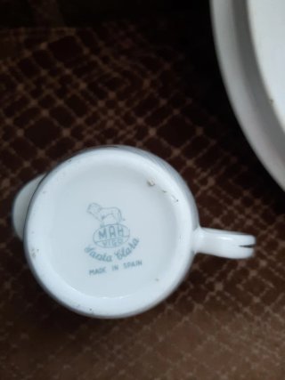 Juego de café Santa Clara, vintage de España. Vigo