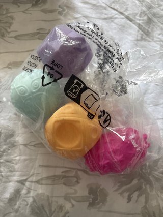 Bolas sensoriales bebé 4 uds