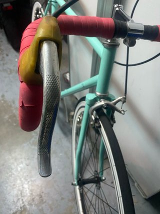 Fixie recien pintada