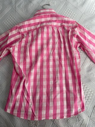 Camisa cuadros rosa s gals y guys
