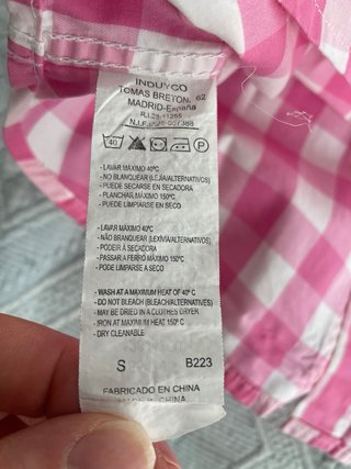 Camisa cuadros rosa s gals y guys