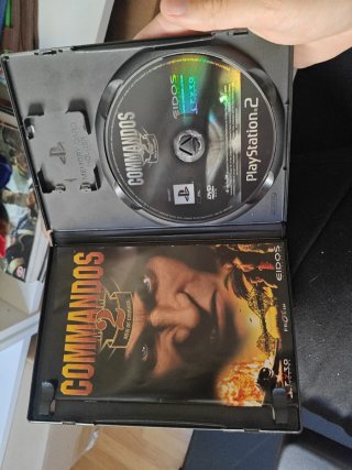Pacchetto Giochi PS2 Commandos 2 e Strike Force + extra