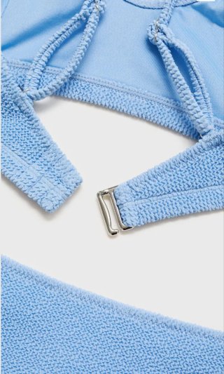 Bikini Mango nuevo Azul T.XS