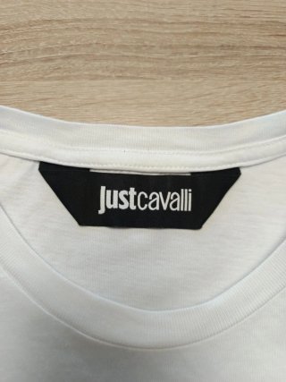 Camiseta Just Cavalli Blanca Tigre