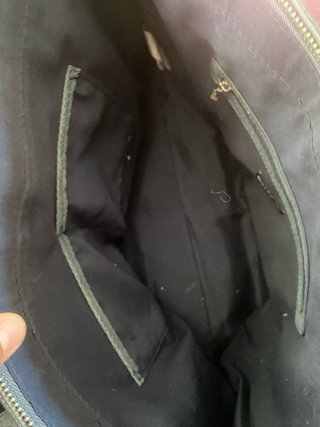 Bolso Misako azul efecto piel serpiente