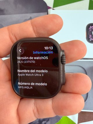 Apple Watch Ultra 3 Negro nuevo en caja