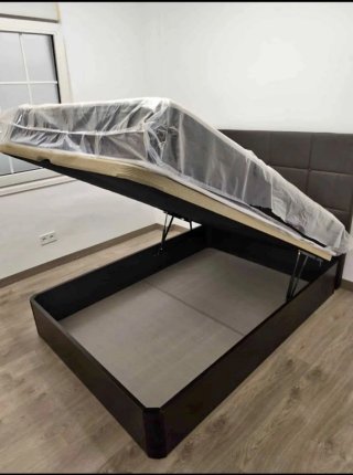 Canapés abatible madera con Colchónes