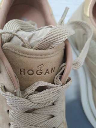 Scarpe Hogan Beige/Oro