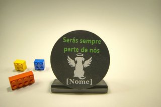 Medalha Memorial Cão Serás sempre parte de nós