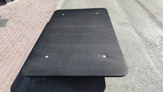 Base Tapizada 150x190cm Negra 640513971