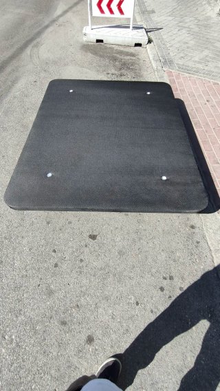 Base Tapizada 150x190cm Negra 640513971