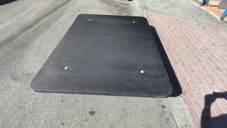 Base Tapizada 150x190cm Negra 640513971