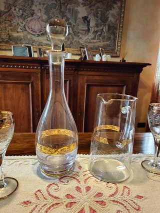Servizio Bicchieri Murano Oro