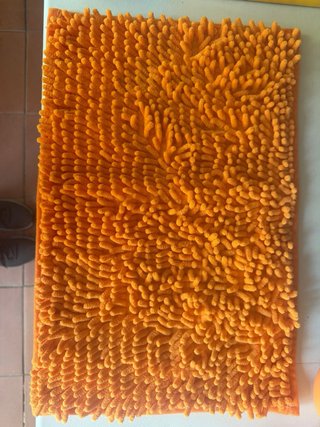 Juego Accesorios Baño Naranja