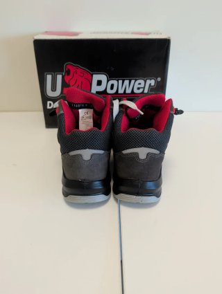 Botas de seguridad U-Power grises y rojas
