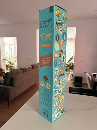 Mapa de Corcho Miss Wood Woody Map XL