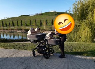 Carrito trillizos Trippy Premium 9