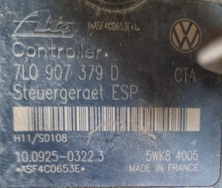 Módulo de control de ESP y ABS Volkswagen Touareg