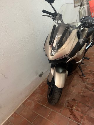 Moto Zontes 350X Dorada