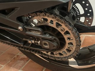 Moto Zontes 350X Dorada