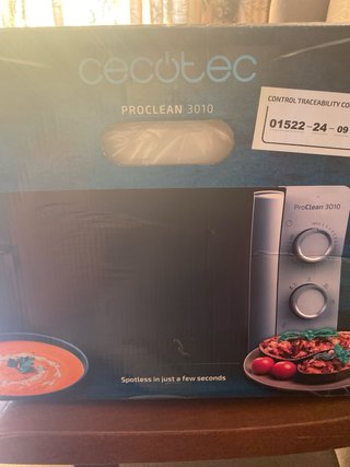 Microondas Cecotec Proclean 3010 Nuevo