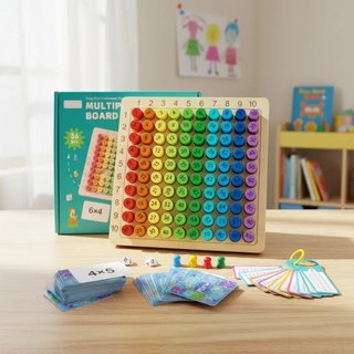 Juego Tablas Multiplicar Montessori Niños