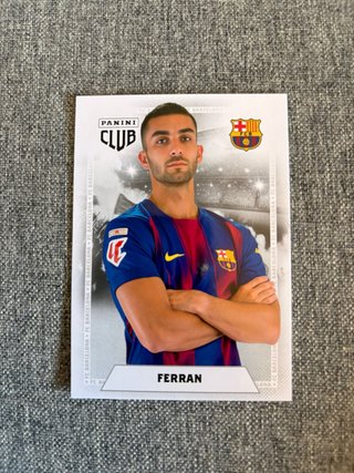 Cromo Ferran Torres FC Barcelona Panini Club