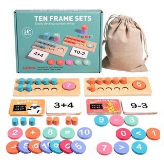 Juego Educativo Madera Sumas Restas