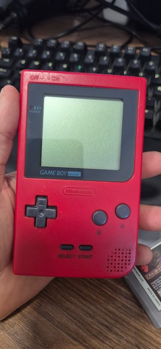 Nintendo Game Boy Pocket Rosso + gioco