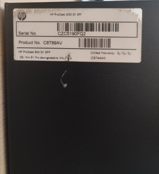 HP ProDesk 600 G1 SFF Ordenador Sobremesa