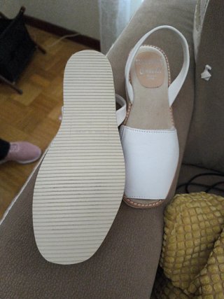 Sandalias Castell Menorquinas Blancas