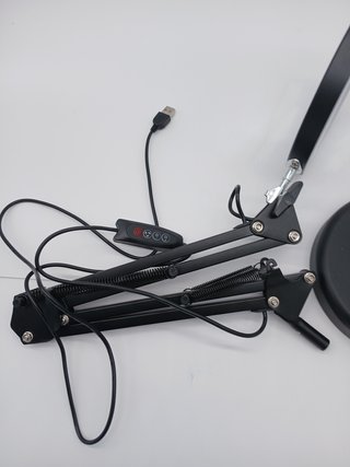 10× Magnifier with Light, 3 Color Modes, 72 LED Desk Lamp, Large Magnifying Glasses with Light, Magnifier with Light and Stand f
