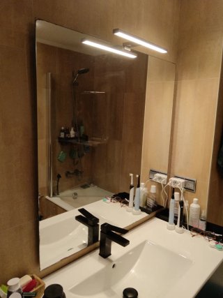 Specchio da bagno 90x90cm