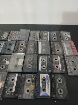 47 Musicassette Audiocassette Vintage