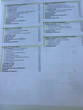 Química primero bachillerato