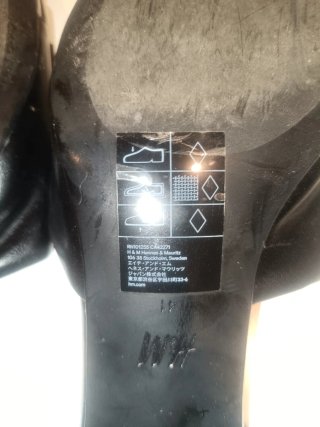 Sandalias de cuero negro