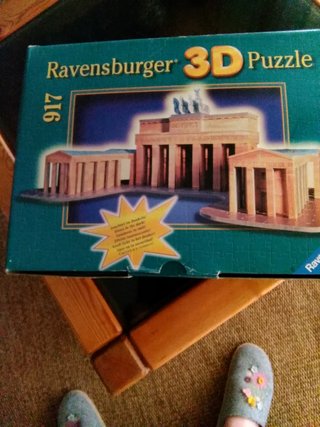 Puzzle 3D Ravensburger 917 Nunca se ha montado