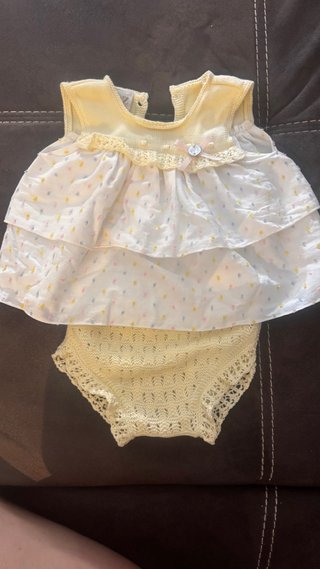 Conjunto Paz Rodriguez Colección 25 talla 1 mes