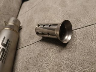 Tubo de escape SC Project 51mm réplica