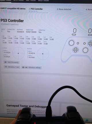 Mando PS3 Sony Negro original